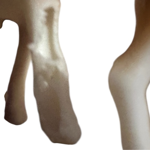 Vintage Christmas Figurine Japan Reindeer 
Blue Eyes, Soft Plastic, Swivel Head - Picture 9 of 11